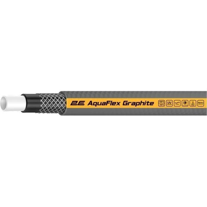 Шланг для поливу 2E AquaFlex Graphite 1/2" 20м (2E-GHC12C20)