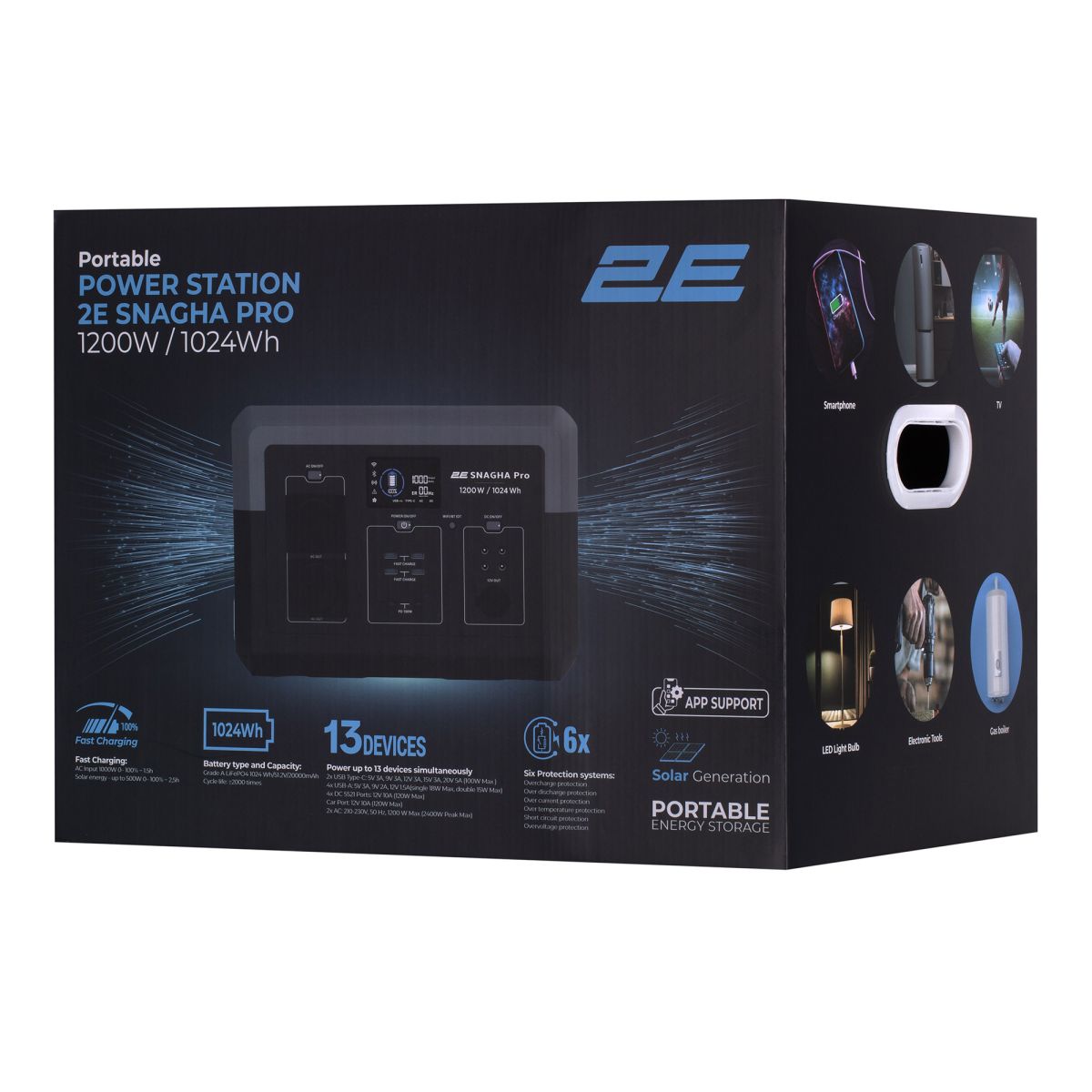 Зарядна станція 2Е Snagha PRO (2E-PPS1210-PRO)