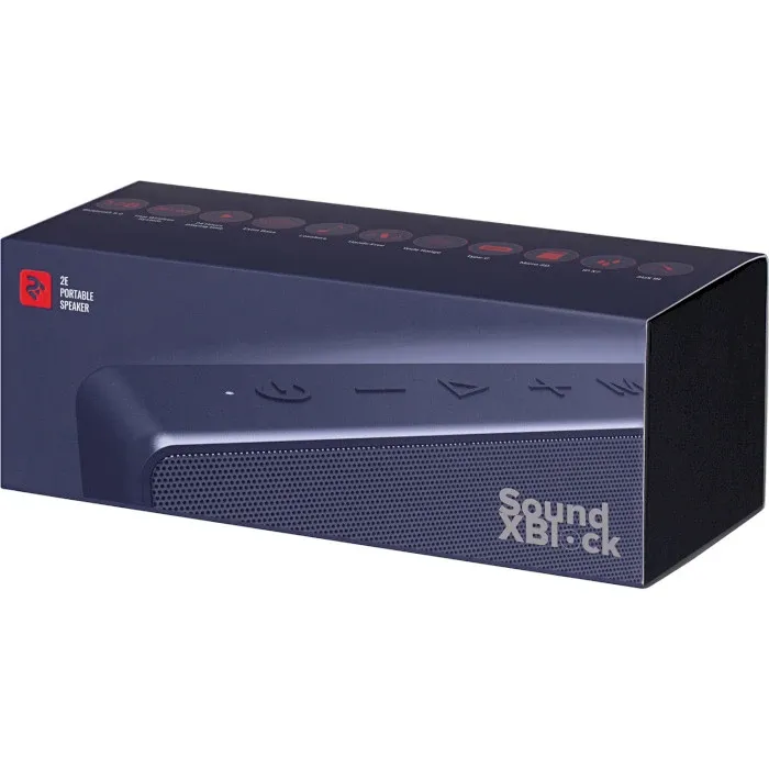 Акустична система 2E SoundXBlock Blue