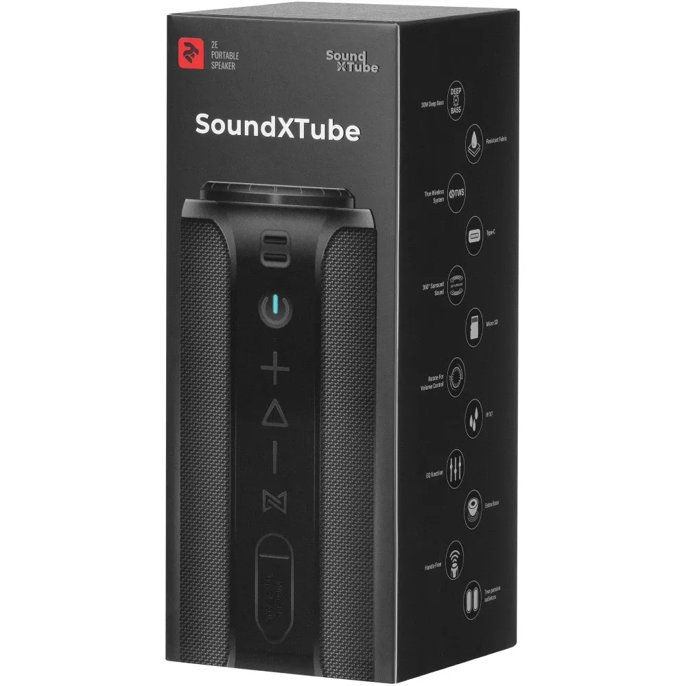 Акустична система 2E SoundXTube Black