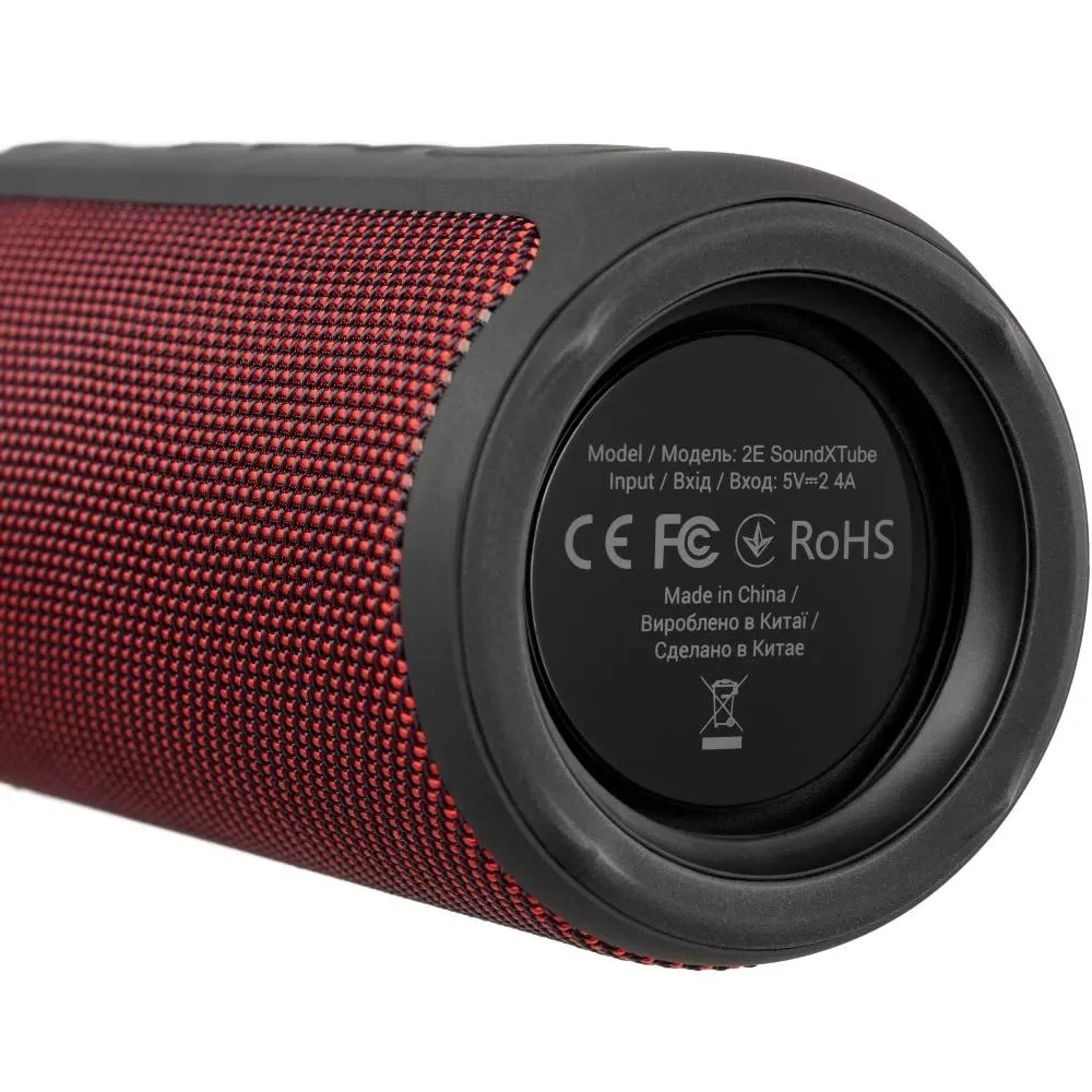 Акустична система 2E SoundXTube Red
