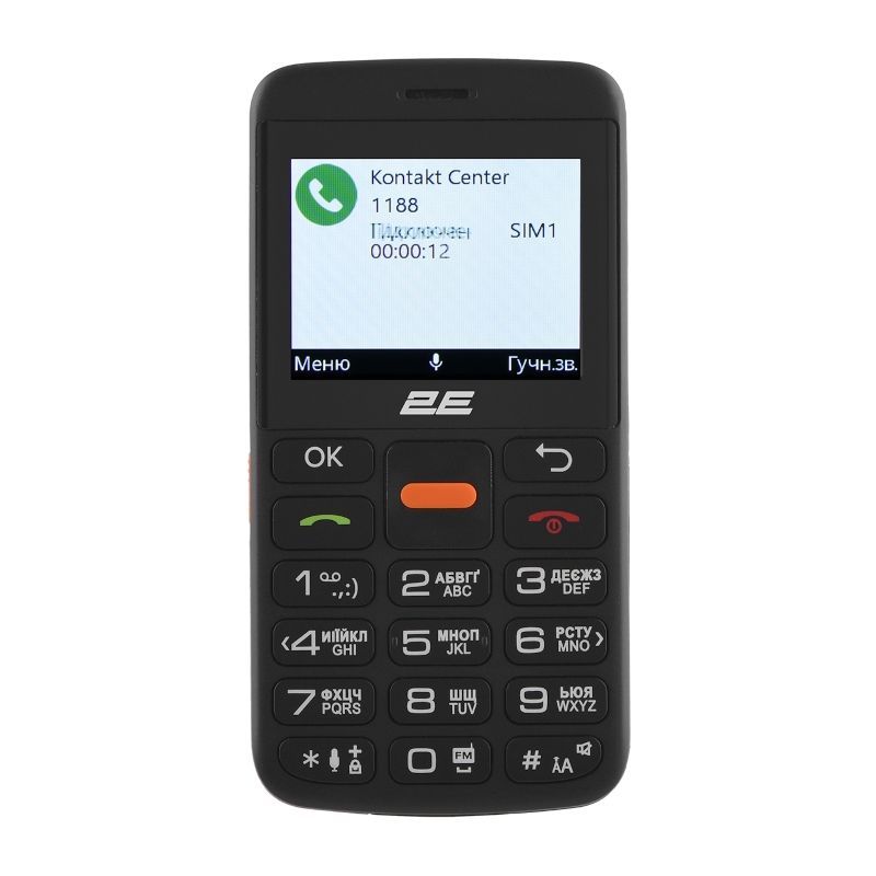 Мобільний телефон 2E T180 MAX Black