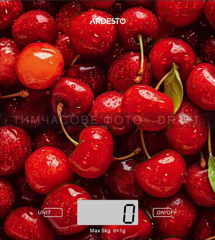 Ваги кухонні Ardesto Cherry (SCK-893CHERRY)