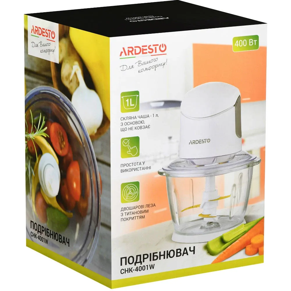Подрібнювач Ardesto CHK-4001W