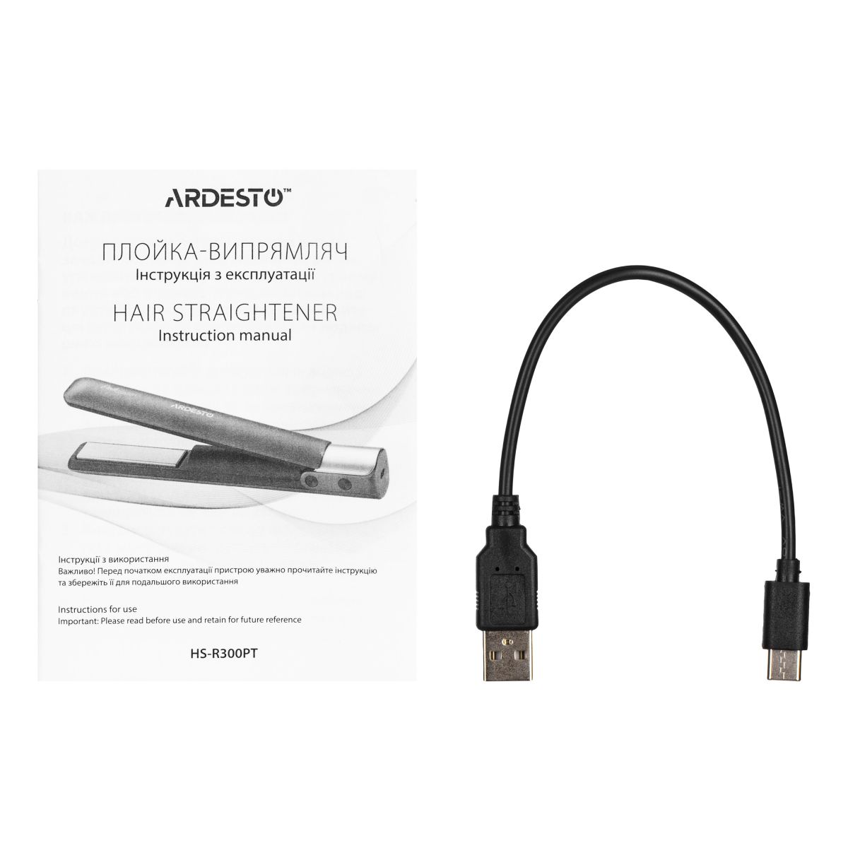 Випрямляч для волосся Ardesto Pink Touch (HS-R300PT)