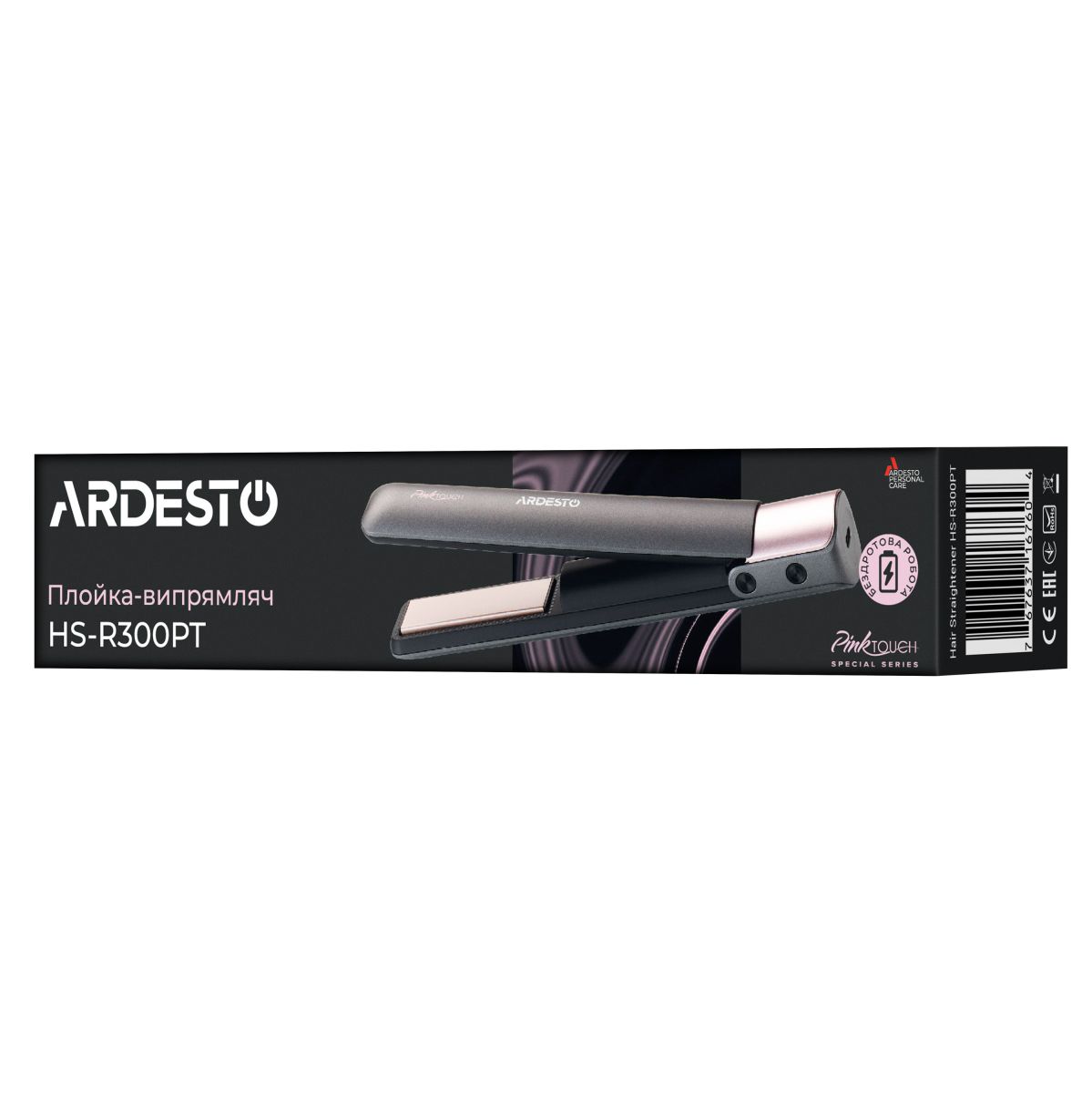 Випрямляч для волосся Ardesto Pink Touch (HS-R300PT)