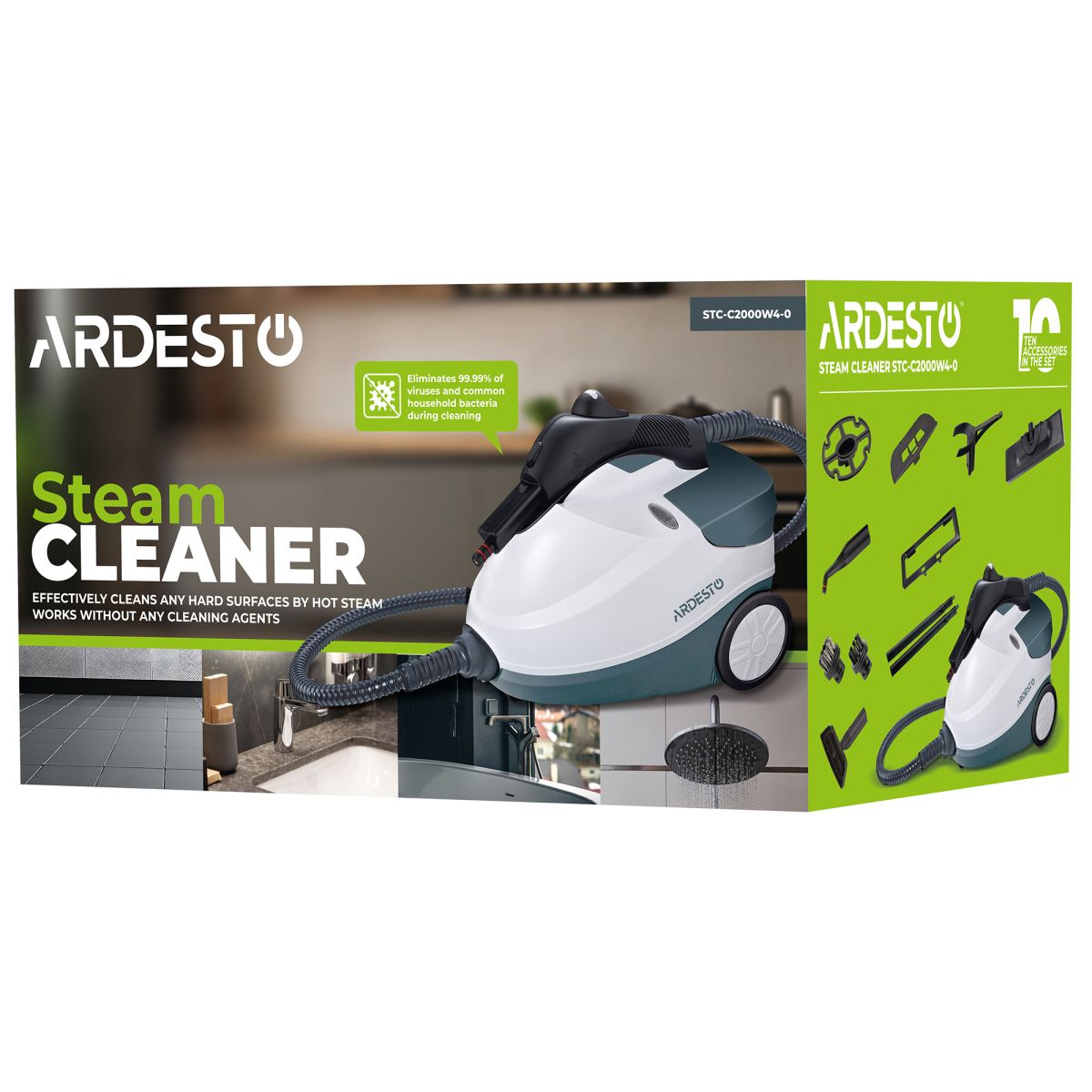 Пароочисник Ardesto STC-C2000W4-0