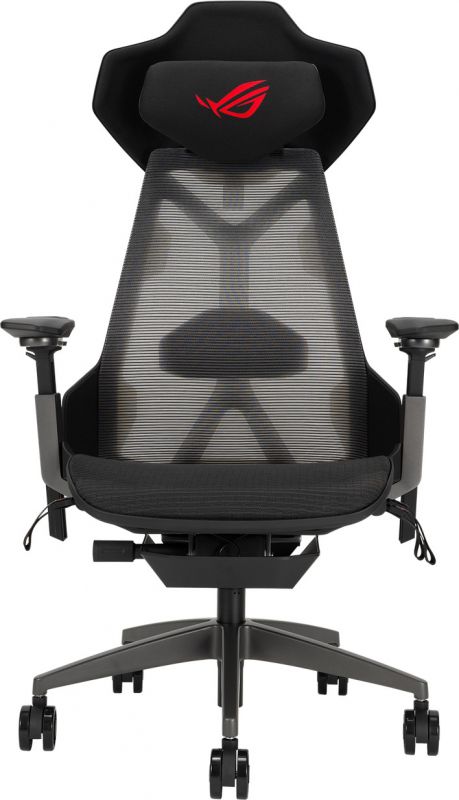 Крісло ігрове ASUS ROG Destrier Ergo SL400 Black (90GC0120-MSG010)