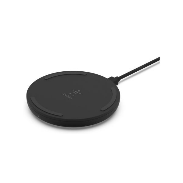 Зарядное устройство Belkin Pad Wireless Charging Qi 10W Black без ЗУ (WIA001BTBK)