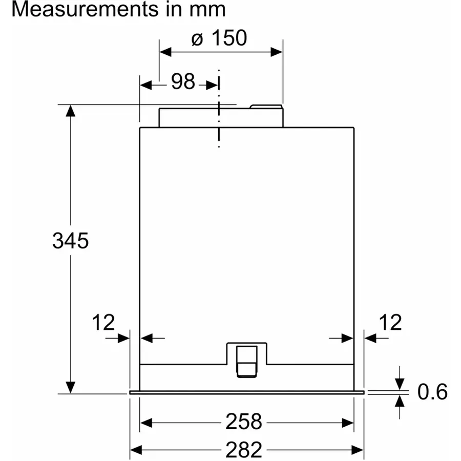 Витяжка кухонна Bosch DLN56AC50