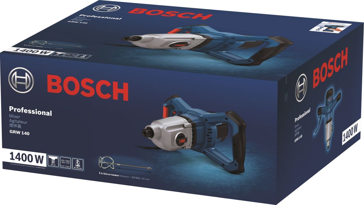 Міксер будівельний Bosch GRW 140 (0.601.1C4.020)