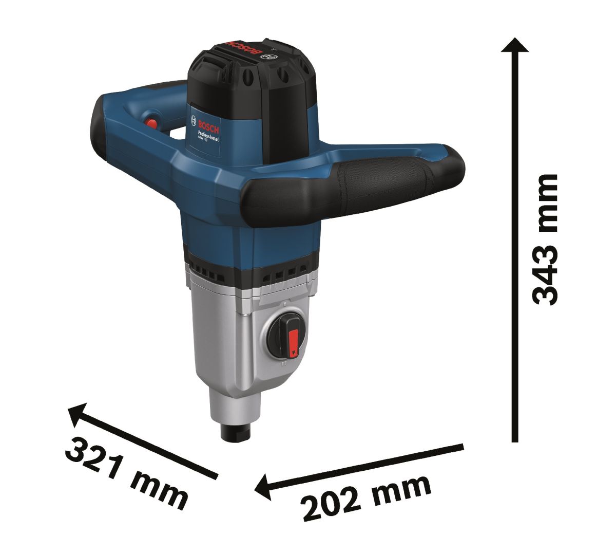 Міксер будівельний Bosch GRW 140 (0.601.1C4.020)