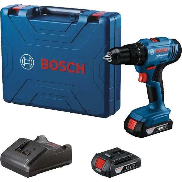 Шуруповерт Bosch GSB 183-LI 18V 2х2Ah (0.601.9K9.100)