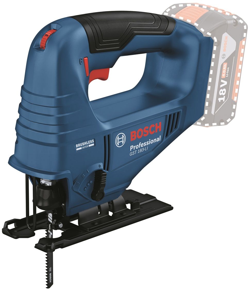 Електролобзик Bosch GST 183-LI (без АКБ та ЗП) (0.601.5B7.020)