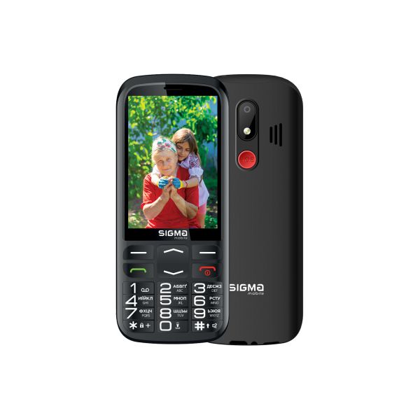 Мобільний телефон Sigma Comfort 50 Optima Type-C Black