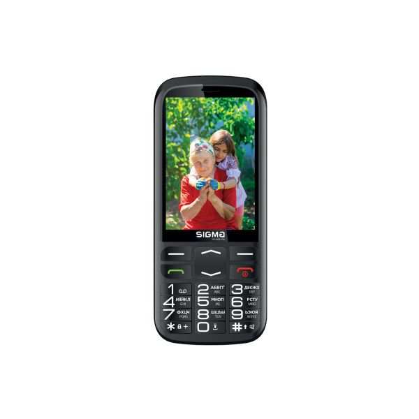 Мобильный телефон Sigma Comfort 50 Optima Type-C Black