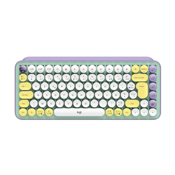 Клавіатура Logitech POP Keys Wireless Mechanical Keyboard UA Daydream Mint (920-010736)