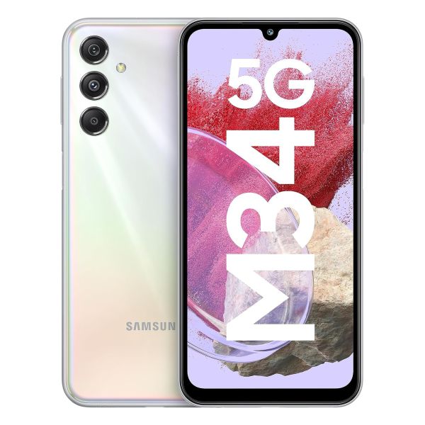 Смартфон Samsung Galaxy M34 5G 8/128 Silver