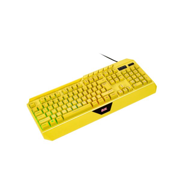 Клавіатура 2E Gaming KG315 RGB USB UA Yellow (2E-KG315UYW)