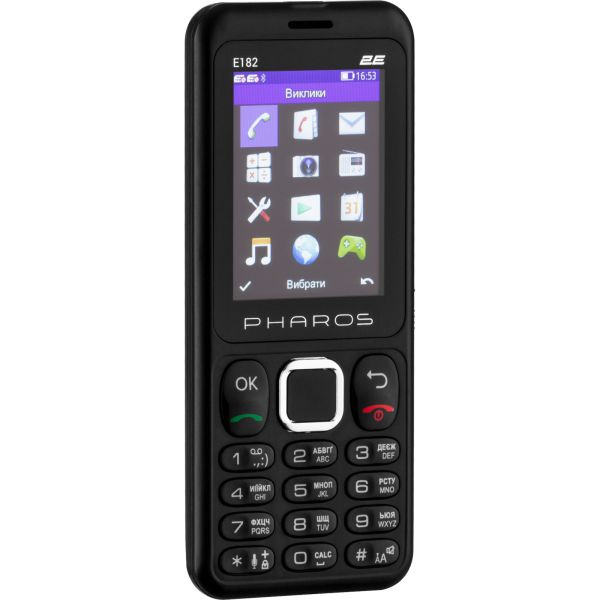 Мобільний телефон 2E E182 Black