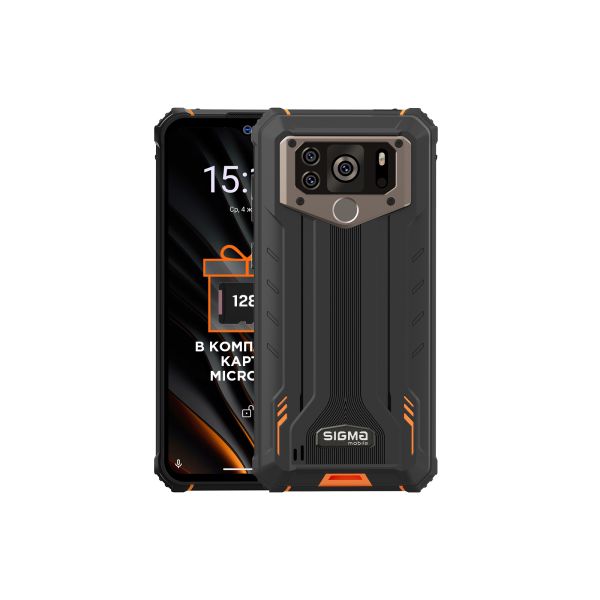Смартфон Sigma X-treme PQ55 Black Orange