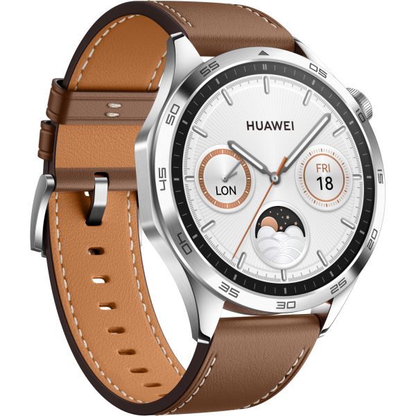 Смарт-часы Huawei Watch GT 4 46mm Classic Brown Leather