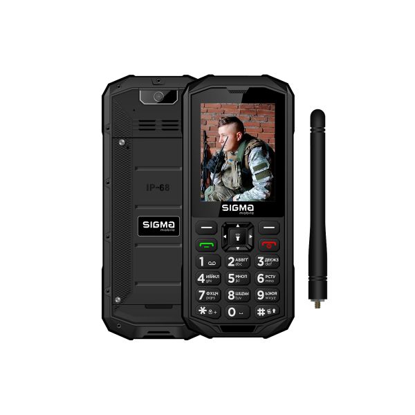 Мобильный телефон Sigma X-treme PA68 Wave Black