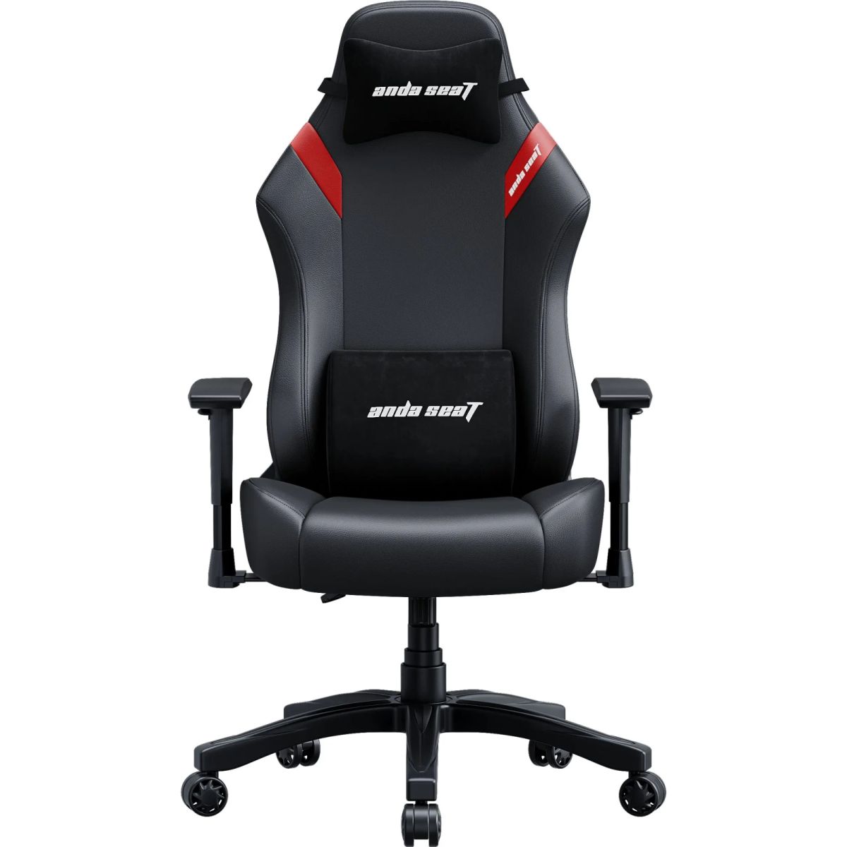 Крісло ігрове Anda Seat Luna Size L Black Red (AD18-44-BR-PV)