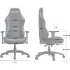 Крісло ігрове Anda Seat Luna Size L Black Red (AD18-44-BR-PV)