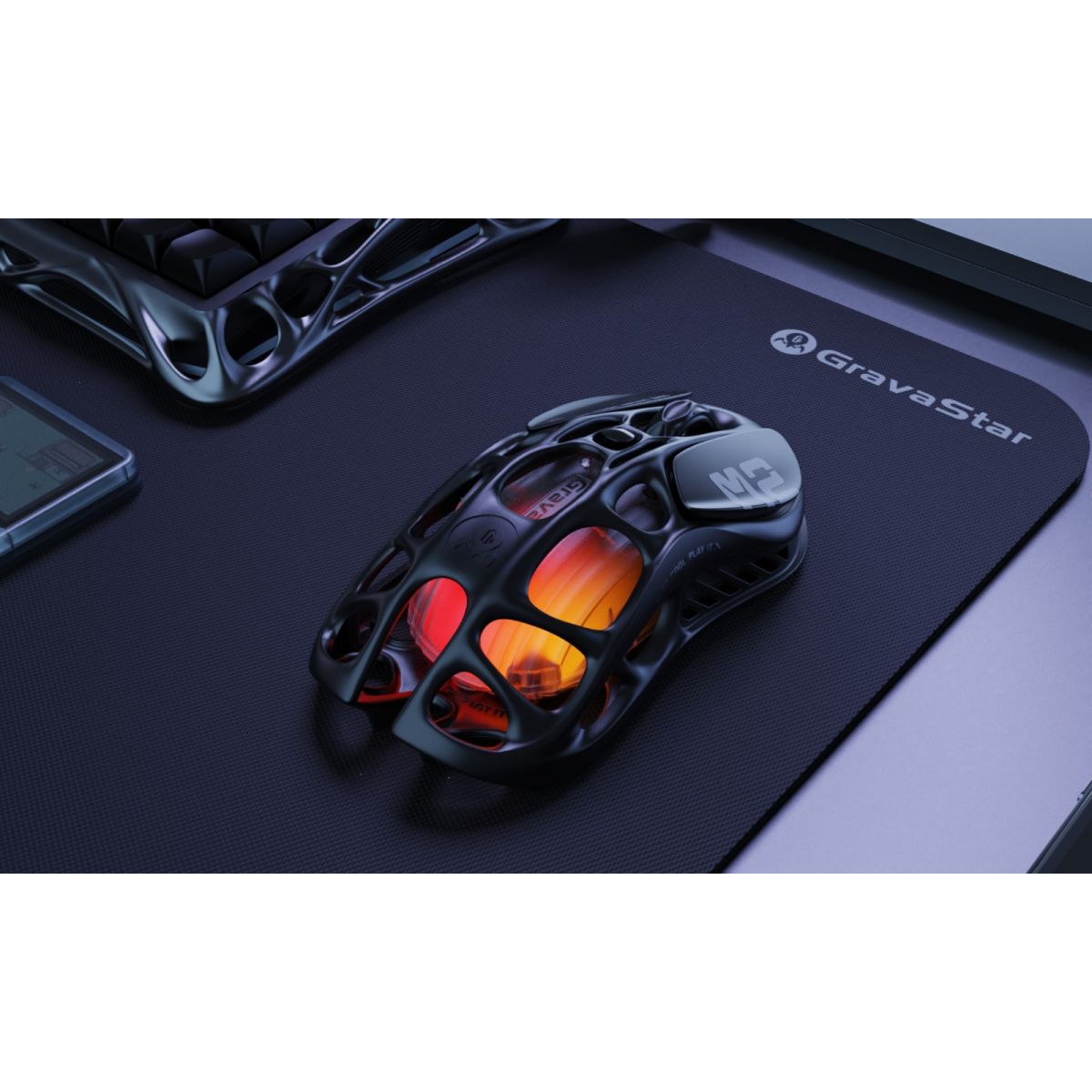 Мишка GravaStar Mercury M2 RGB Stealth Black