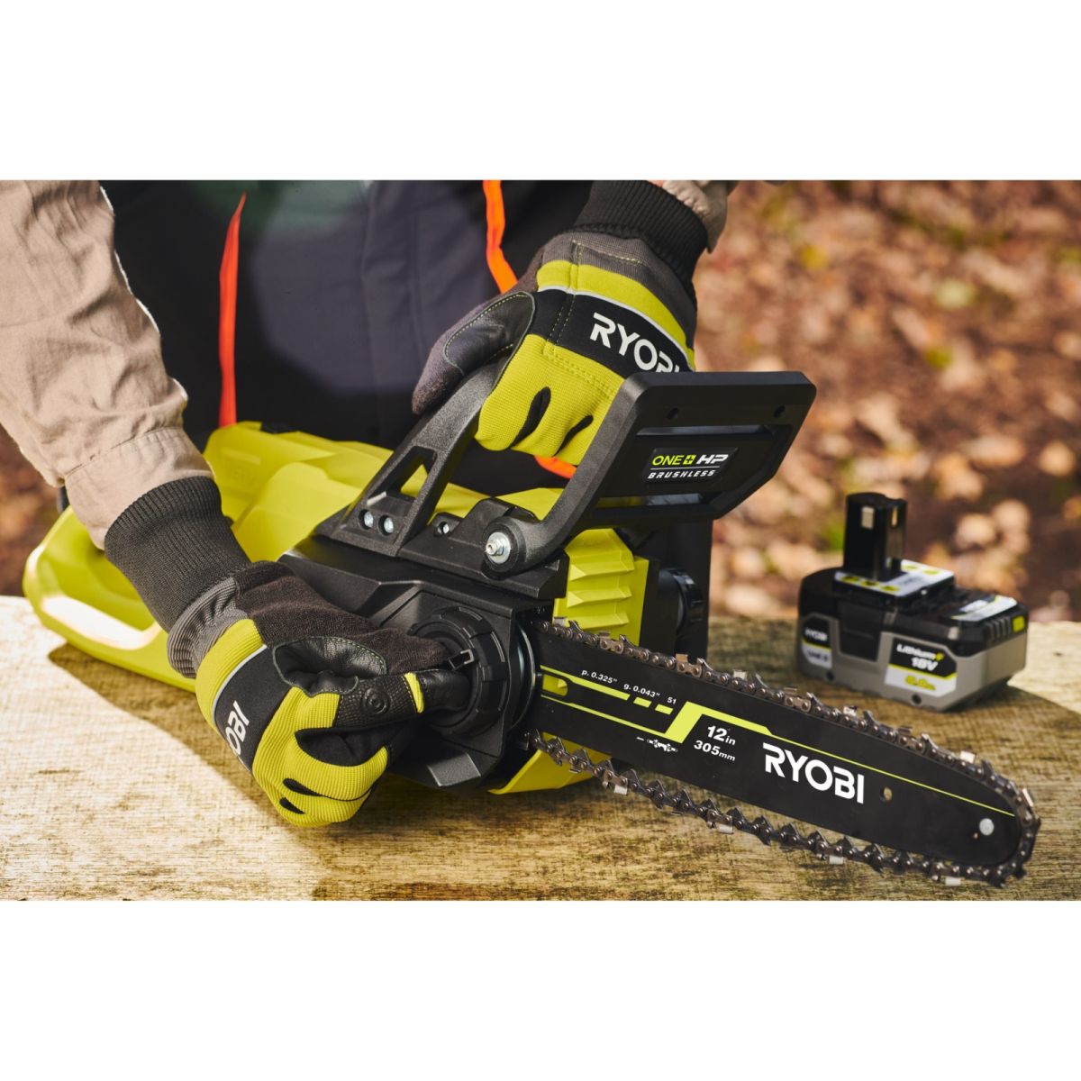 Ланцюгова пила Ryobi ONE+ HP RY18CSX30A-150 (5133005466)