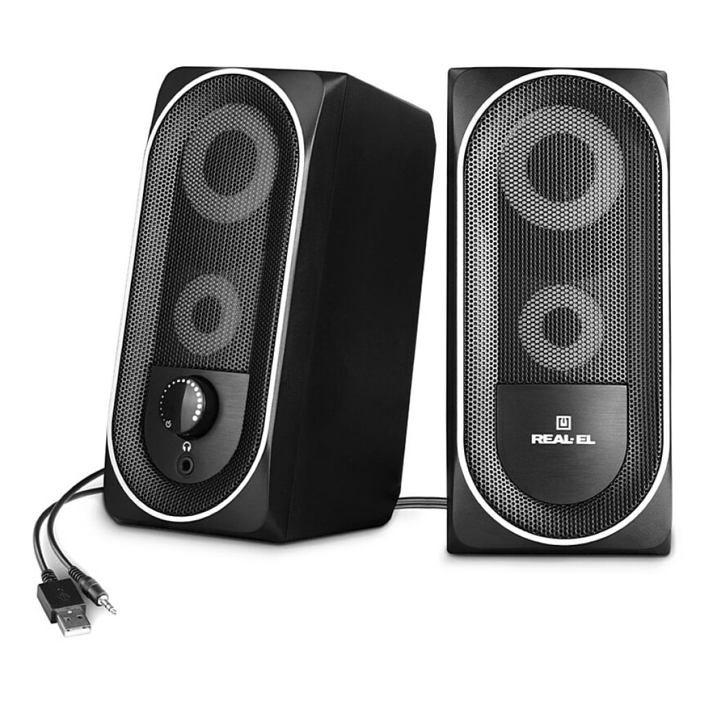 Акустична система REAL-EL S-110 Black