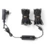 Гірлянда Smart LED Twinkly Strings RGBW 400 чорний (TWS400SPP-BEU)