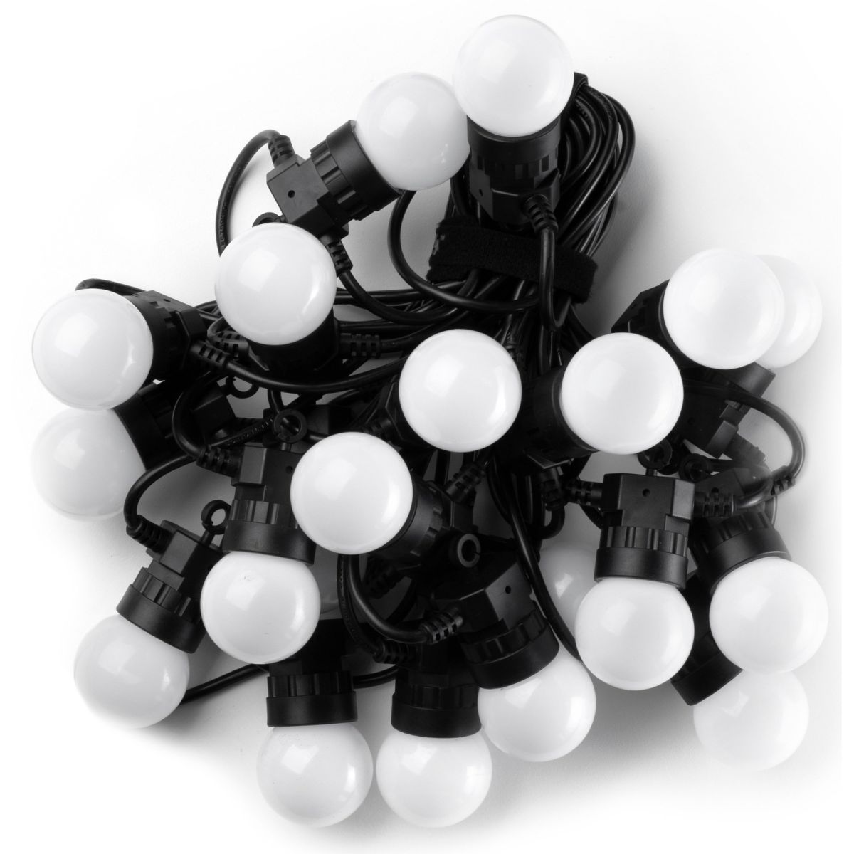Гірлянда Smart LED Twinkly Festoon RGB 20 чорний (TWF020STP-BEU)