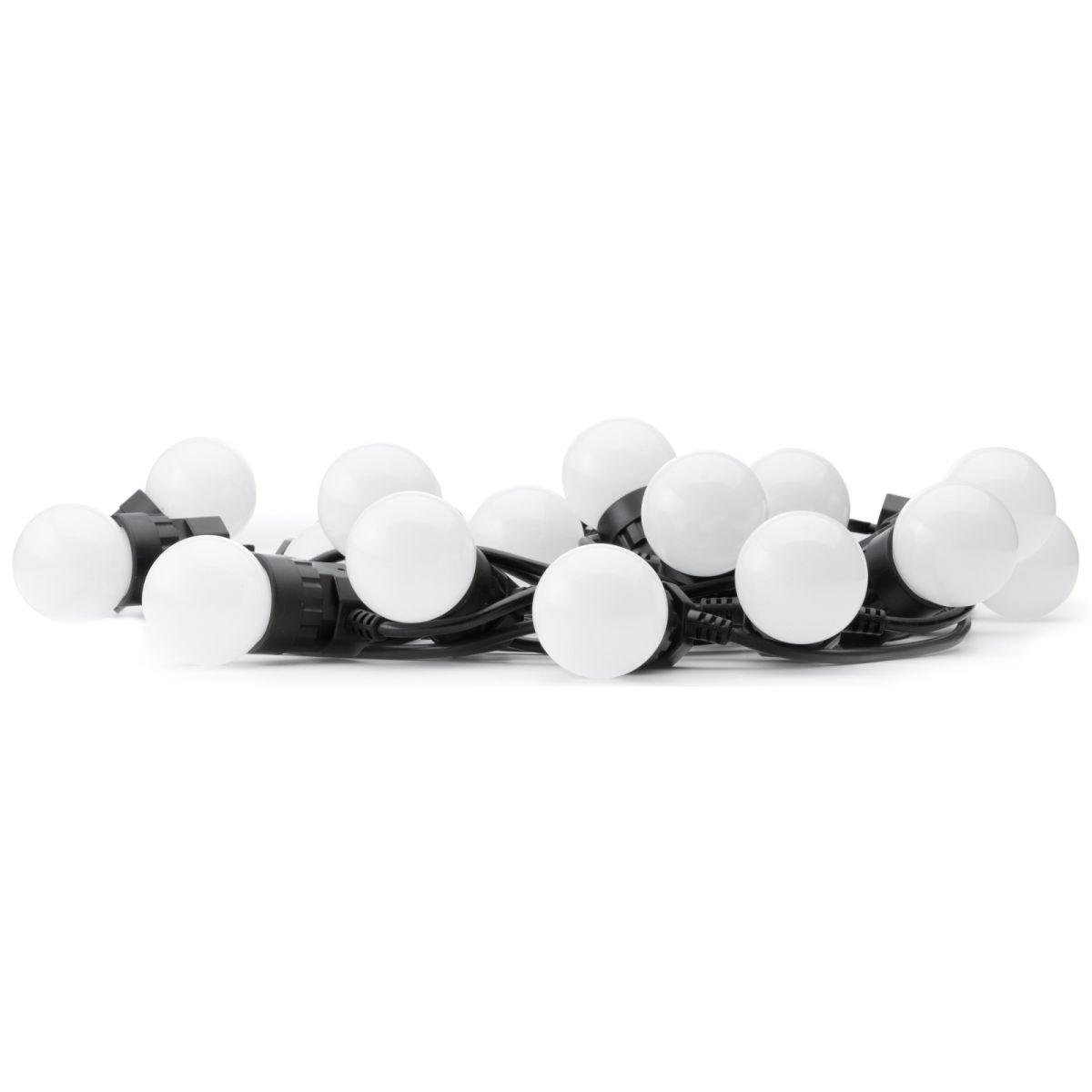 Гірлянда Smart LED Twinkly Festoon RGB 20 чорний (TWF020STP-BEU)