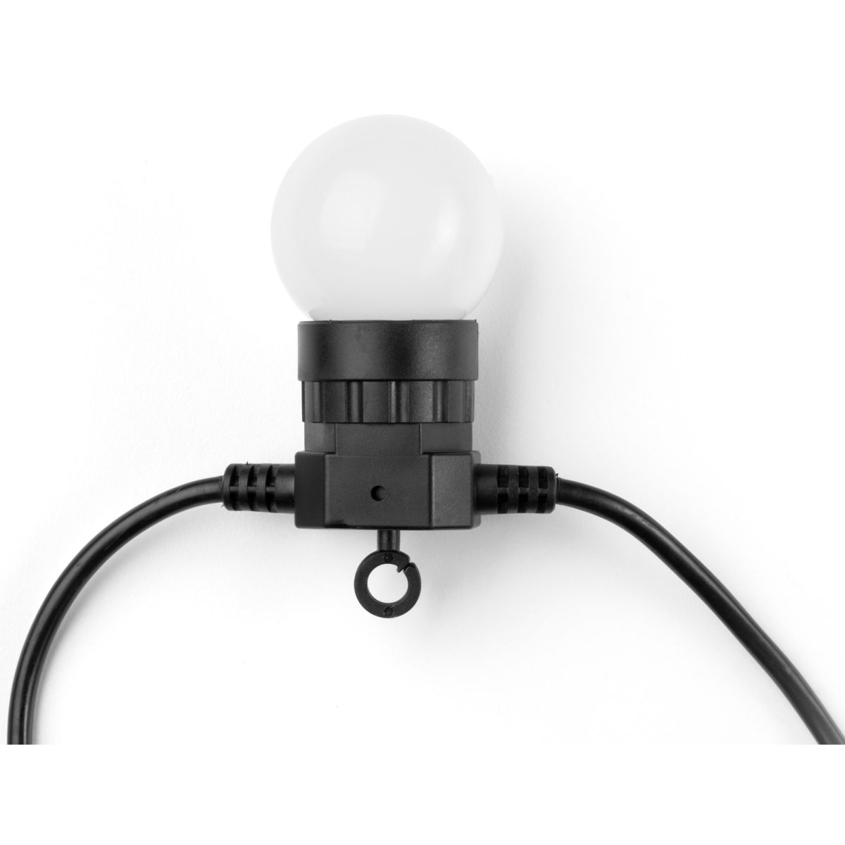 Гірлянда Smart LED Twinkly Festoon RGB 20 чорний (TWF020STP-BEU)