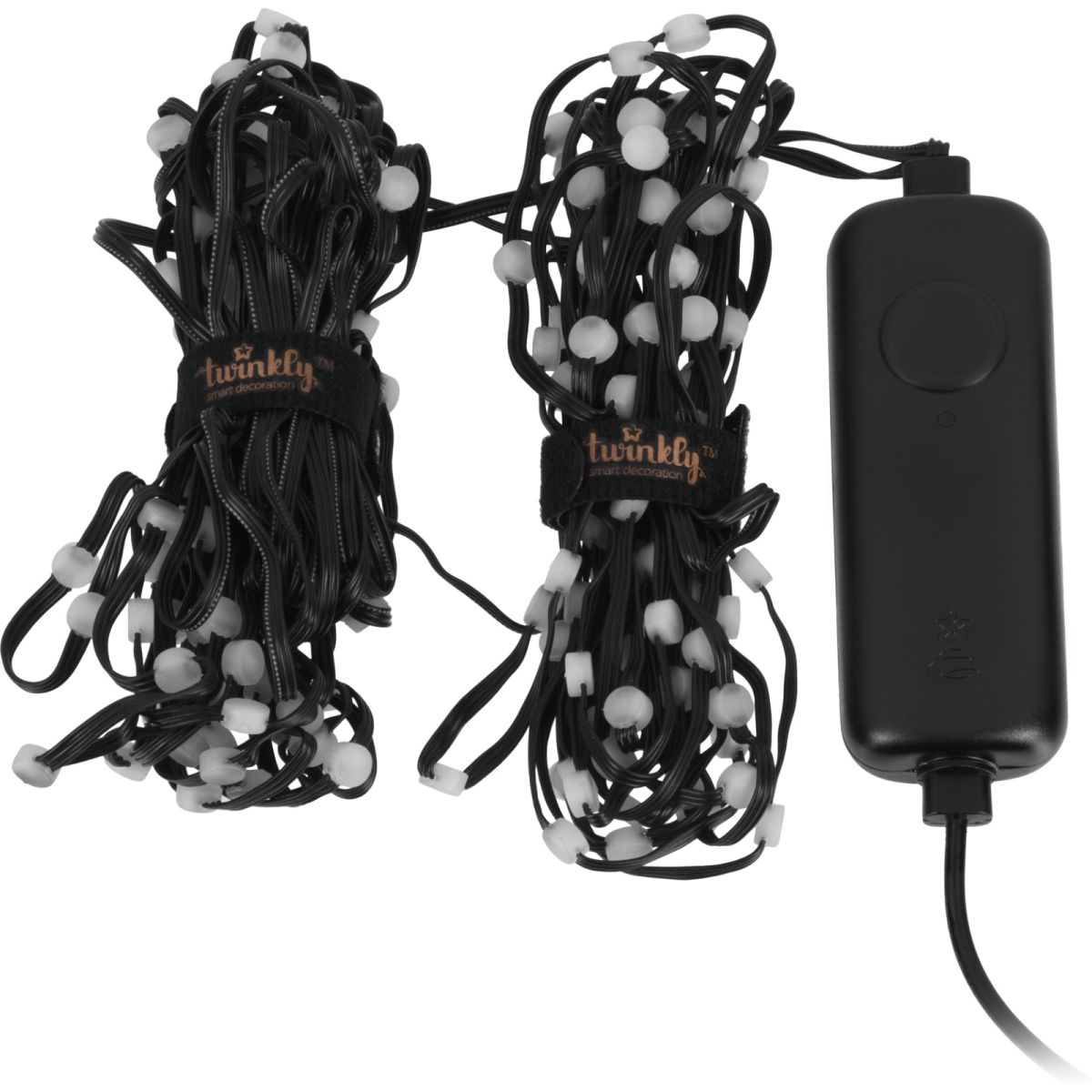 Гірлянда Smart LED Twinkly Dots Lights RGB 200 прозорий (TWD200STP-BEU)