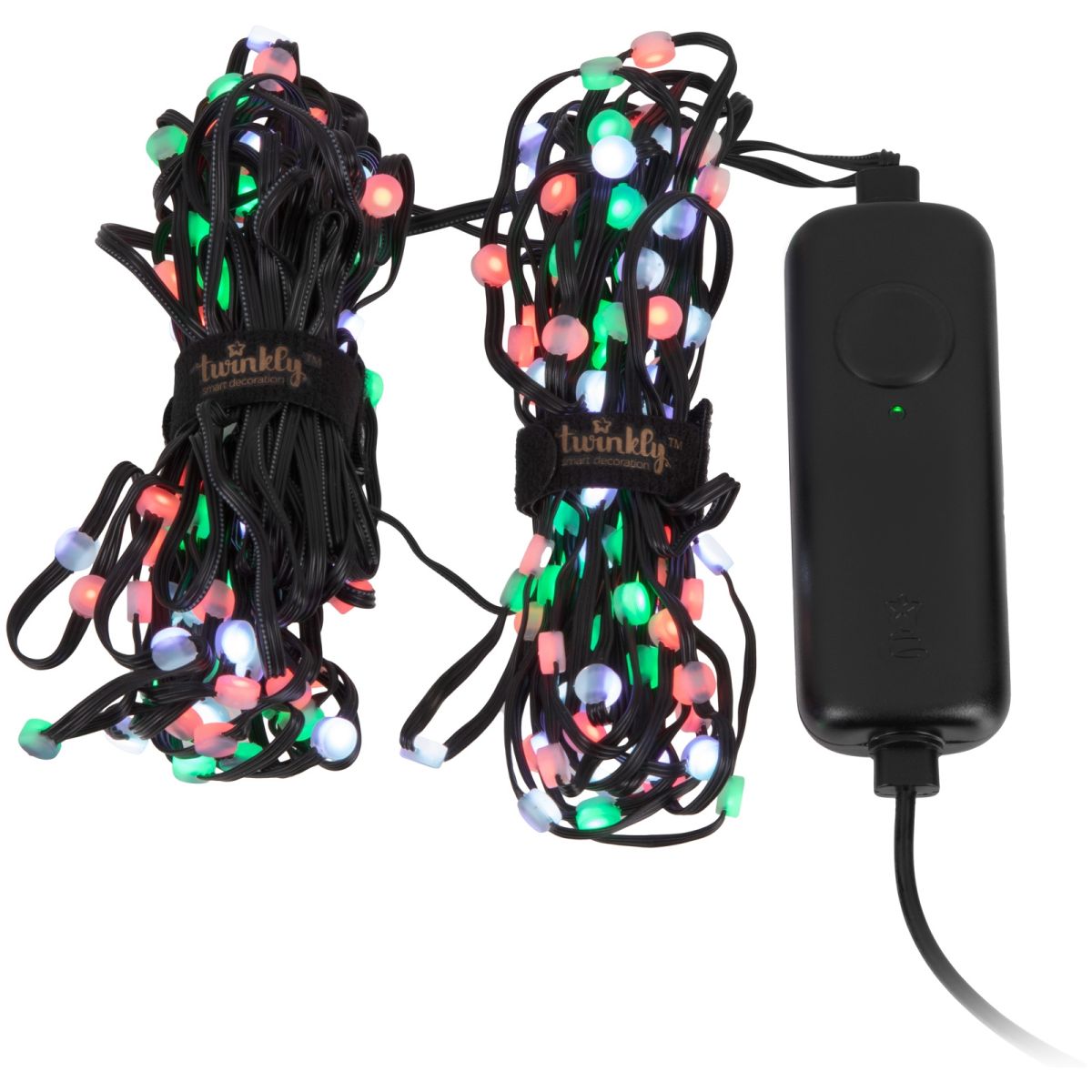 Гірлянда Smart LED Twinkly Dots Lights RGB 200 прозорий (TWD200STP-BEU)