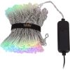Гірлянда Smart LED Twinkly Curtain RGBW 400 прозорий (TWW400SPP-TEU)