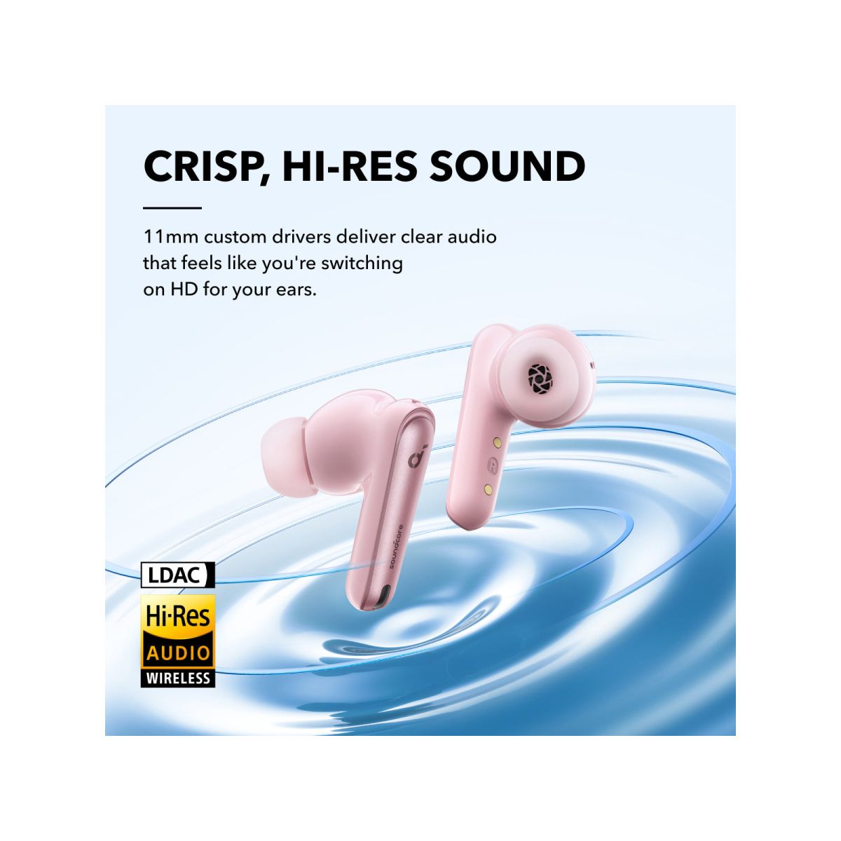 Навушники Anker SoundCore Liberty 4 NC Pastel Pink
