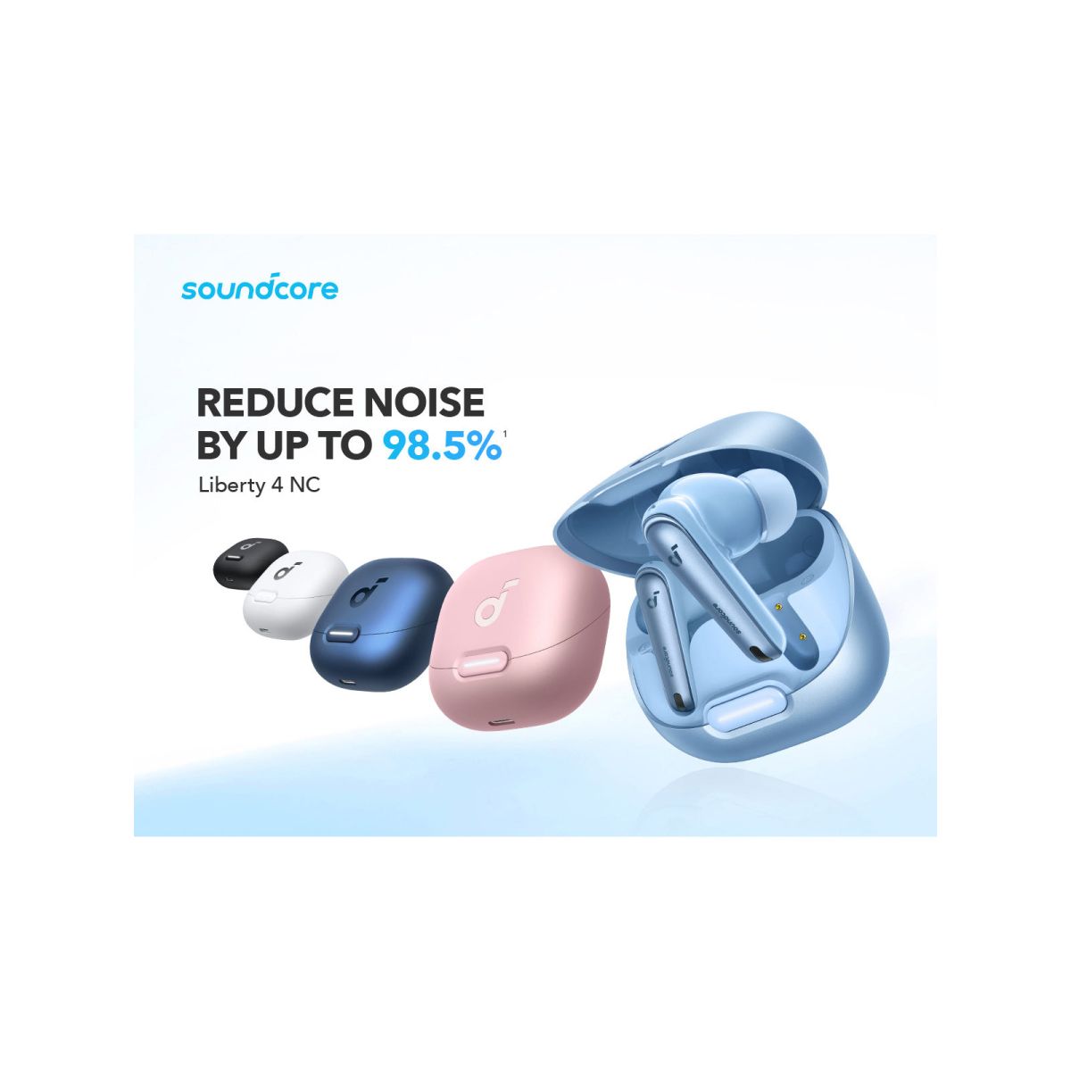 Навушники Anker SoundCore Liberty 4 NC Pastel Pink