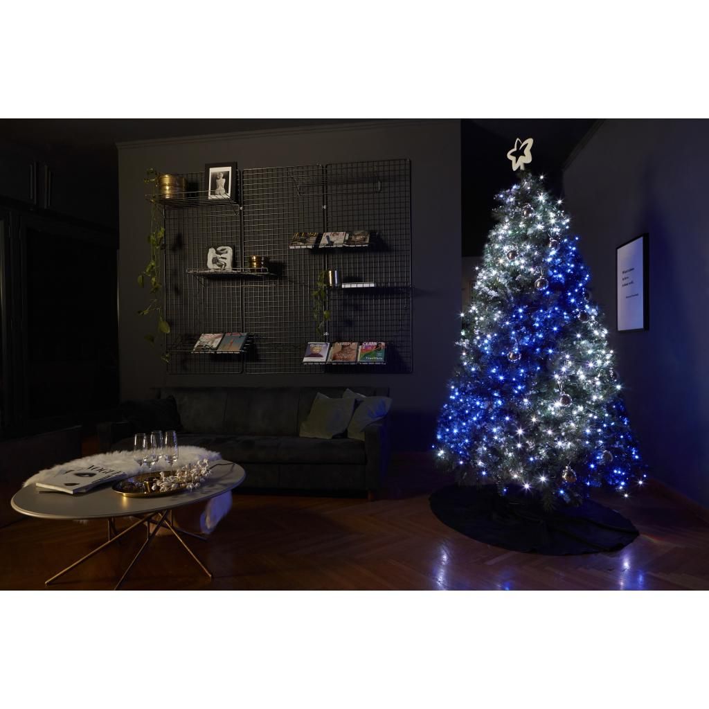 Гірлянда Smart LED Twinkly Strings RGB 600 чорний (TWS600STP-BEU)