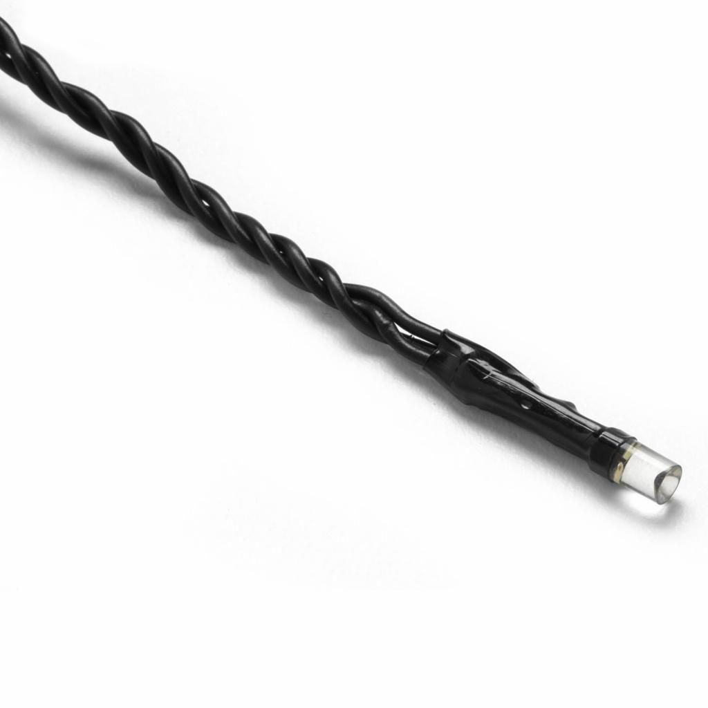 Гірлянда Smart LED Twinkly Strings AWW 400 чорний (TWS400GOP-BEU)