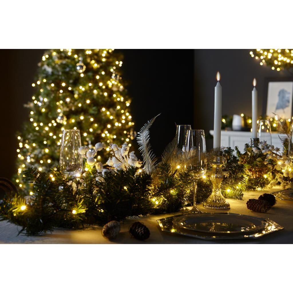 Гірлянда Smart LED Twinkly Strings AWW 400 чорний (TWS400GOP-BEU)