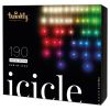 Гірлянда Smart LED Twinkly Icicle RGBW 190 прозорий (TWI190SPP-TEU)