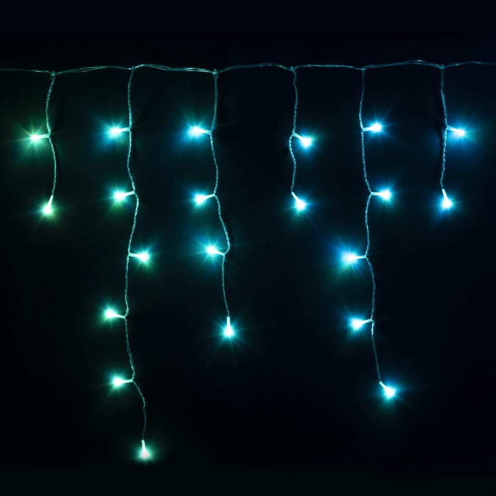 Гірлянда Smart LED Twinkly Icicle RGB 190 прозорий (TWI190STP-TEU)