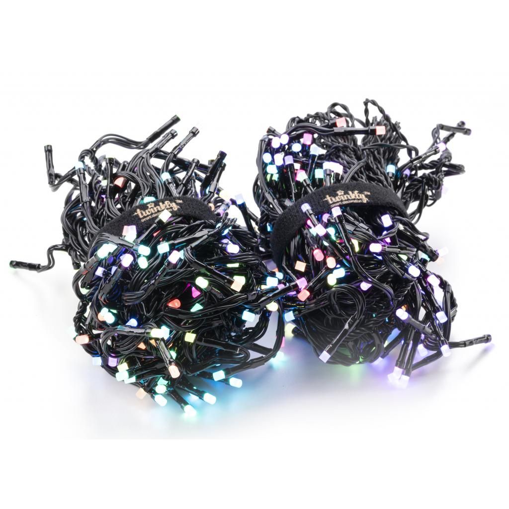 Гірлянда Smart LED Twinkly Cluster RGB 400 чорний (TWC400STP-BEU)