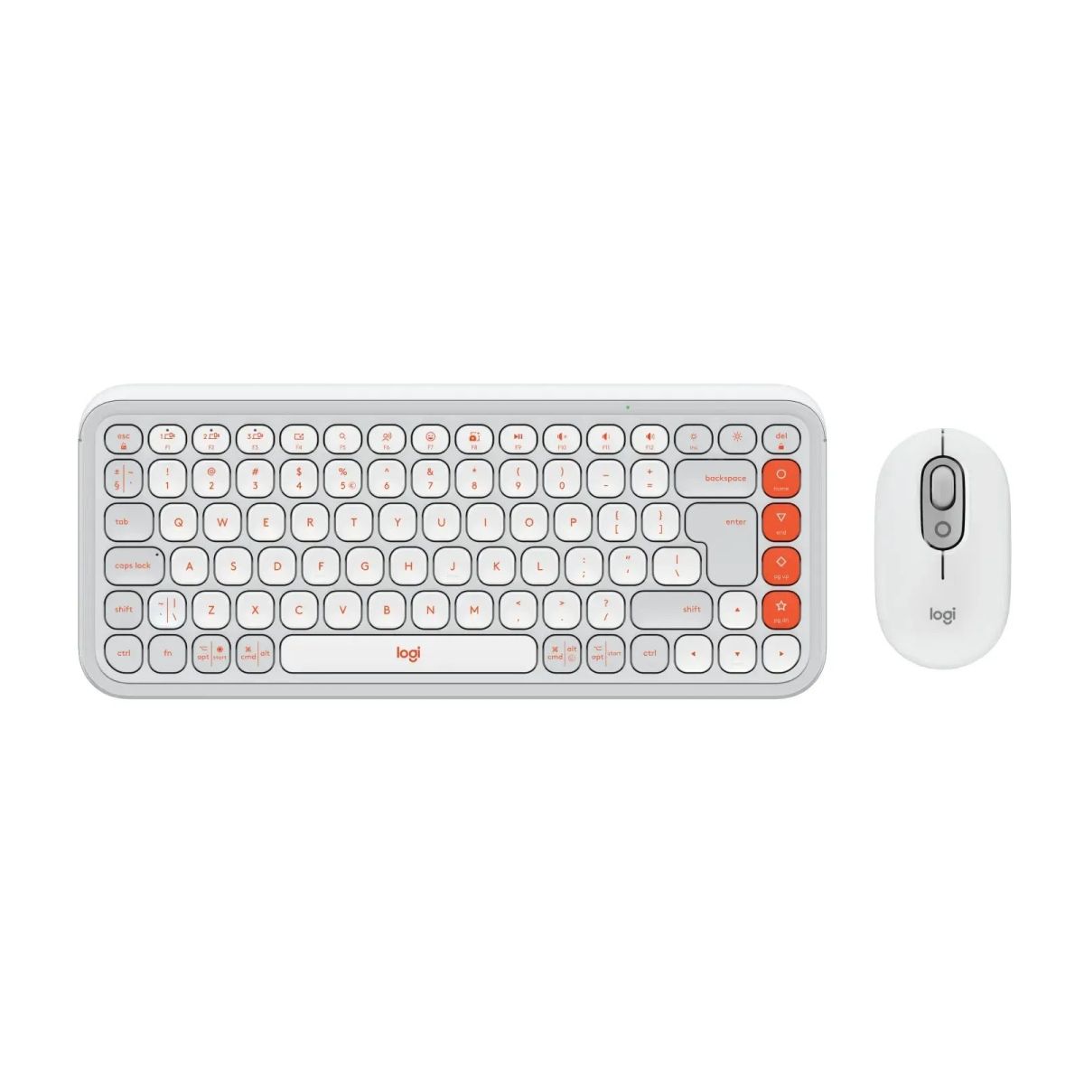 Комплект Logitech POP Icon Combo Bluetooth UA Off-White (920-013141)