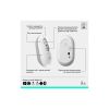 Комплект Logitech POP Icon Combo Bluetooth UA Off-White (920-013141)