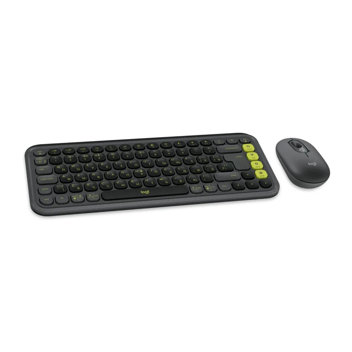 Комплект Logitech POP Icon Combo Bluetooth UA Graphite (920-013156)